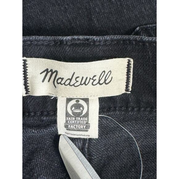 NWOT Madewell The MId-Rise Perfect Vintage Jeans in Clean Black Wash Size 25 - Picture 7 of 16